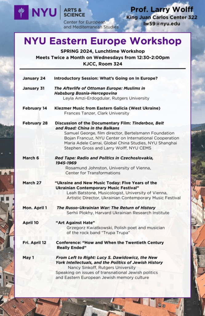 Events in the New York area feat. Grzegorz Kwiatkowski