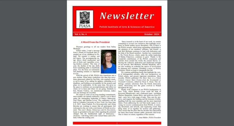 Newsletter October
