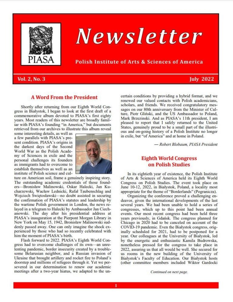 Newsletter Vol. 2 No. 3 July