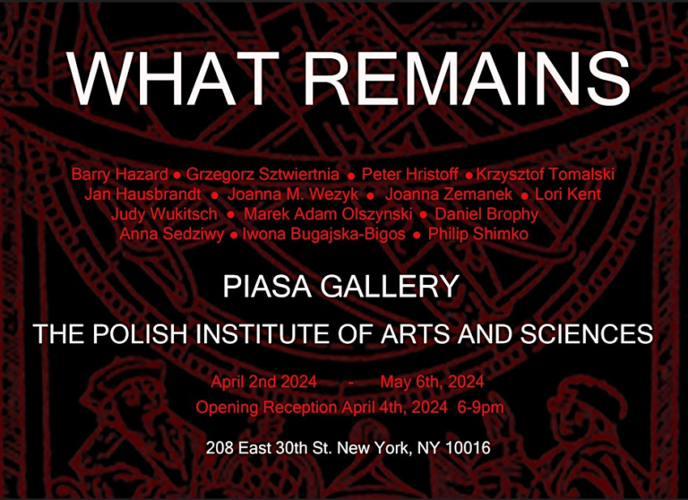 What Remains ART EXHIBIT