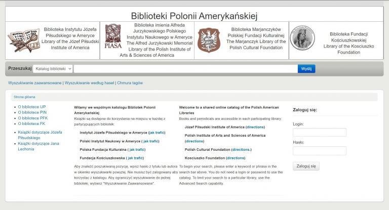 PIASA Library catalog