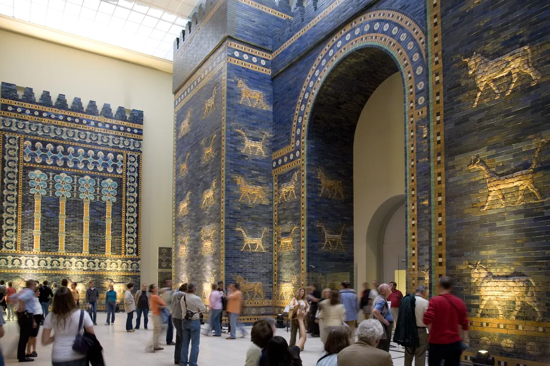 Beschreibung: Deutschland, Berlin, Mitte, Museumsinsel, lange Nacht der Museen im Pergamonmuseum